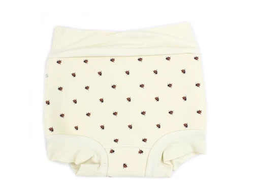 Lil Atelier sandshell mariehøne baby badebukser